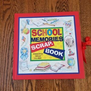 Unused (2000) School Memories Scrapbook - Kindergarten through 5th Grade